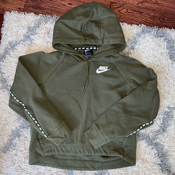 Nike Tops - Olive green Nike hoodie